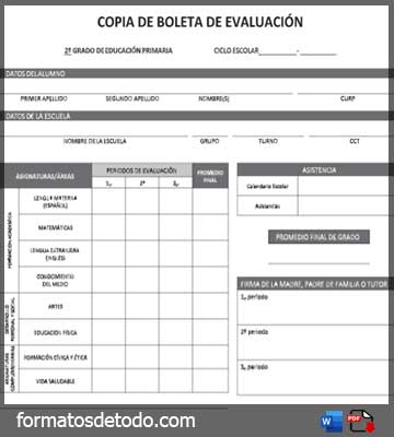 Formato Boleta De Calificaciones Boletas De Evaluacion De Porn Hot My Xxx Hot Girl