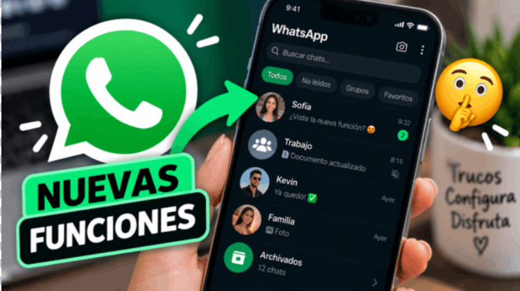 Nueva actualización de WhatsApp: trucos y funciones que no conocías