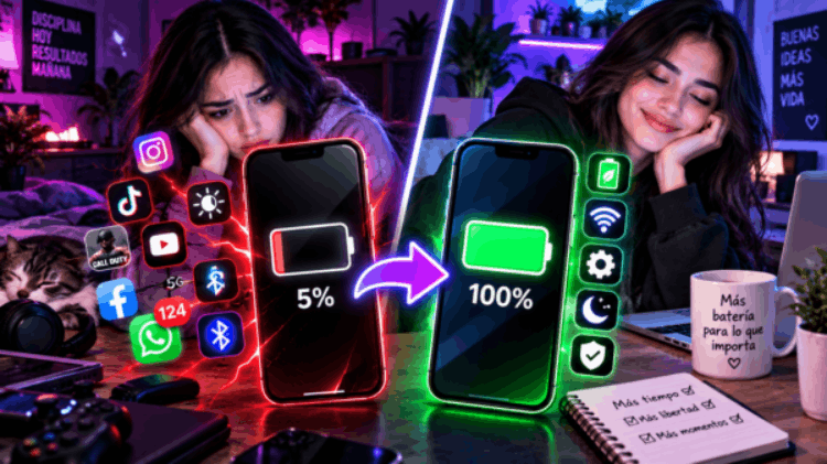 BATERIA SALUD: Cómo ahorrar batería en tu celular: 12 ajustes que realmente ayudan