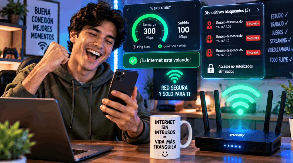 Cómo controlar quién tiene acceso a tu WiFi y evitar conexiones desconocidas